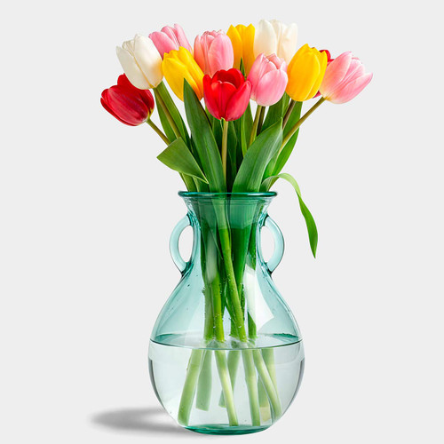 French Country Vase, 9 1/2"