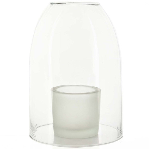 Marini Hurricane Wind Shield with Frosted Votive Holder