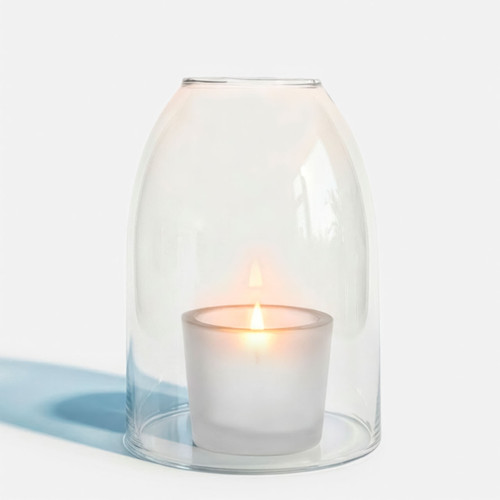 Marini Hurricane Wind Shield with Frosted Votive Holder