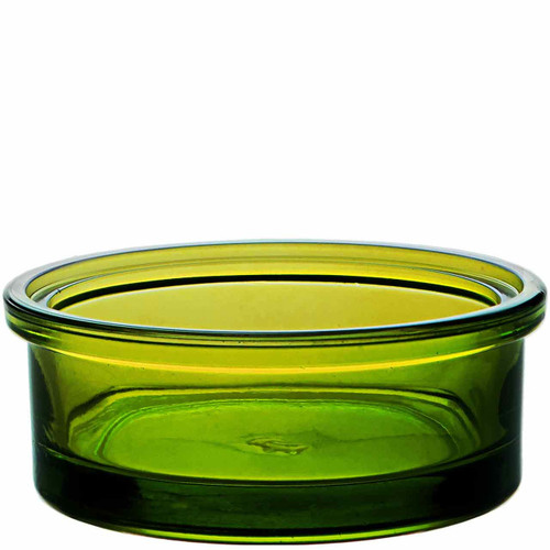 3.4 oz Trivia Glass Container - Lime