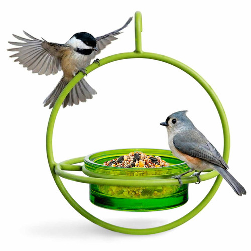 Mosaic Birds Hummble Bold Bird Feeder - Lime