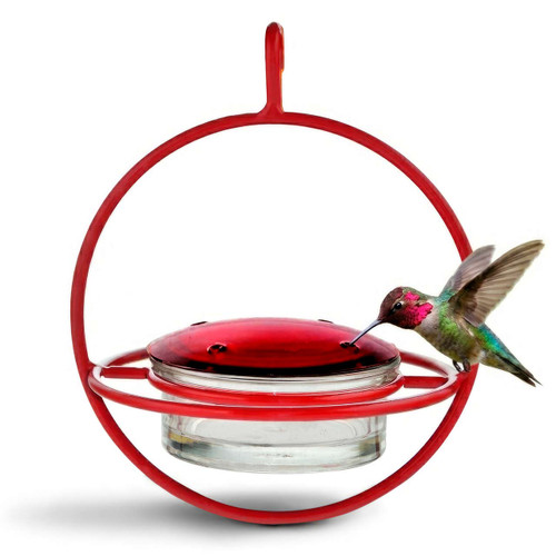 Mosaic Birds Hummble Bold Hummingbird Feeder - Red
