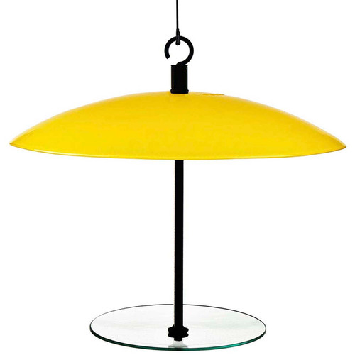 Mosaic Birds 360 Degree Seed Cylinder Feeder - Yellow