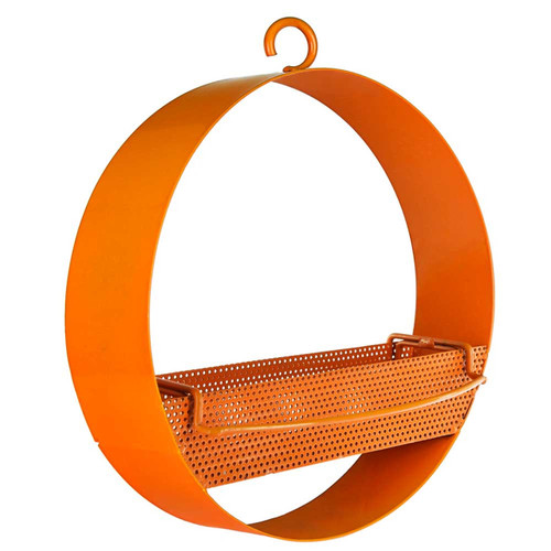 Mosaic Birds Bistro Bird Feeder - Orange