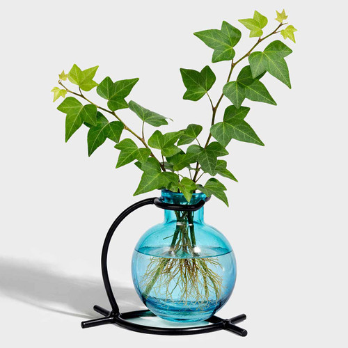 Casablanca Bud Vase, Aqua