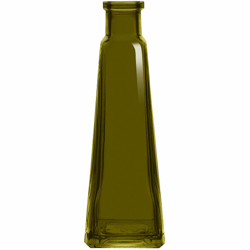 Pyramid Bud Vase, Vintage Green