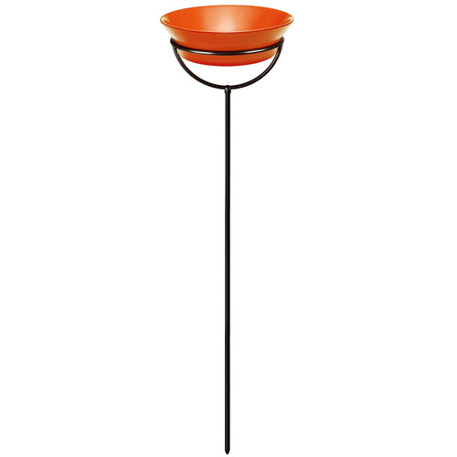 Mosaic Birds Cuban Garden Stake - Sunset Orange