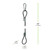 Mosaic Birds Easy Hook Hanging Steel Cable