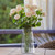 16" Large Harlem Glass Vase