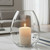 Breda Glass Vase with Candle
