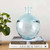9 3/4" Globe Glass Vase