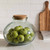 270oz Glass Bean Jar with Apples