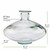 6" Disk Glass Vase