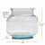 7"H Hurricane Container