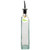 Rectangle 12.7oz Recycled Glass Oil or Vinegar Bottle w/ Pour Spout - Clear