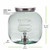 1.5 Gallon Authentic Glass Beverage Dispenser Dimensions
