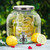 1.5 Gallon Authentic Glass Beverage Dispenser - 100% Recycled Glass
