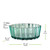 5 1/2" Cola Recycled Glass Bowl Dimensions