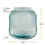 7 1/2" Diamond Recycled Glass Container