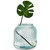 7 1/2" Diamond Recycled Glass Container