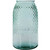 11" Diamond Recycled Glass Container