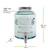 1.3 Gallon Cola Glass Beverage Dispenser - 100% Recycled Glass