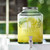 1.3 Gallon Cola Glass Beverage Dispenser - 100% Recycled Glass with Lemonade