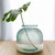 9 1/2" Diamond Recycled Glass Container