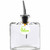 Matic 8.5oz Recycled Glass Oil or Vinegar Bottle w/ Pour Spout - Clear