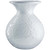 Flora Sm. Recycled Glass Vase Glossy White 7"