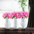 Modern Alto Recycled Glass Vase Glossy White