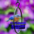 Mosaic Birds Hummble Basic Bird Feeder Cobalt Blue with Bluebird