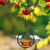 Mosaic Birds Hummble Basic Bird Feeder Orange with Bluebirds