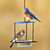 Mosaic Birds Floral Bird Feeder