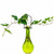 Hanging Drop Recycled Glass Rooting Vase