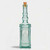 23.7 oz Ornate Recycled Glass Bottle With Cork