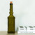 Ornate Bottle with Cork Vintage Green with Books