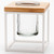 Coastal Pablo Cube White with Clear Glass