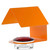Mosaic Birds Cottage Hummingbird Feeder Orange