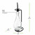 Drop Single Oil & Vinegar Glass Cruet Set & Stand