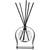 Ball Recycled Glass Vase & Arched Metal Stand