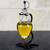 Amphora Single Oil & Vinegar Glass Cruet Set with Stand