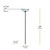 Mosaic Birds Poppy Stake Bird Bath or Feeder