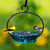 Mosaic Birds Cuban Hanging Bird Bath or Feeder