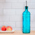 Olive Branch 16oz Recycled Glass Oil or Vinegar Bottle w/ Pour Spout with Apples