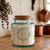 50 oz Authentic Jar Recycled Glass with Cork with Flour by Herbs and Pots in Kitchen