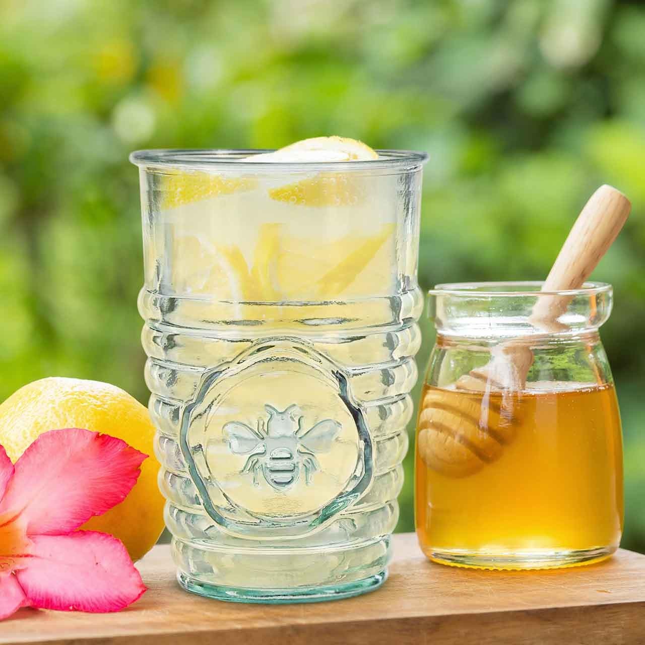 11 oz Bee Tumbler with Honey and Lemonade