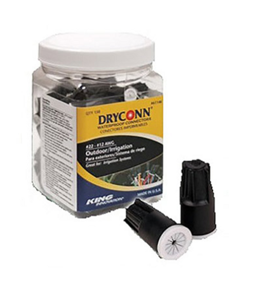 DryConn Black and Grey Waterproof Connectors (10-Pack)