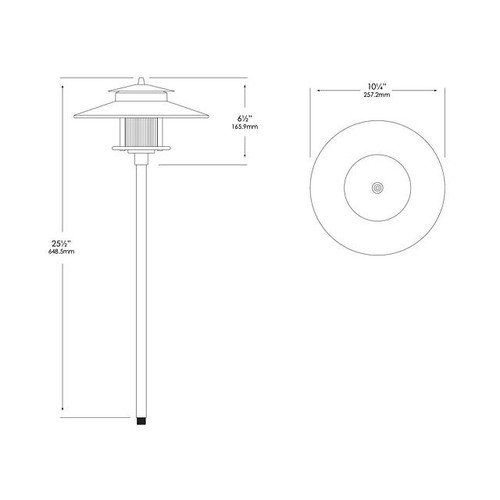 9207 Path and Spread Light by Vista Lighting