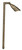 Corona Lighting CL-722B Solid Brass LED Path Light Antique Bronze
